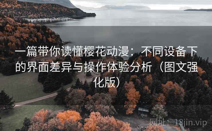 一篇带你读懂樱花动漫：不同设备下的界面差异与操作体验分析（图文强化版）