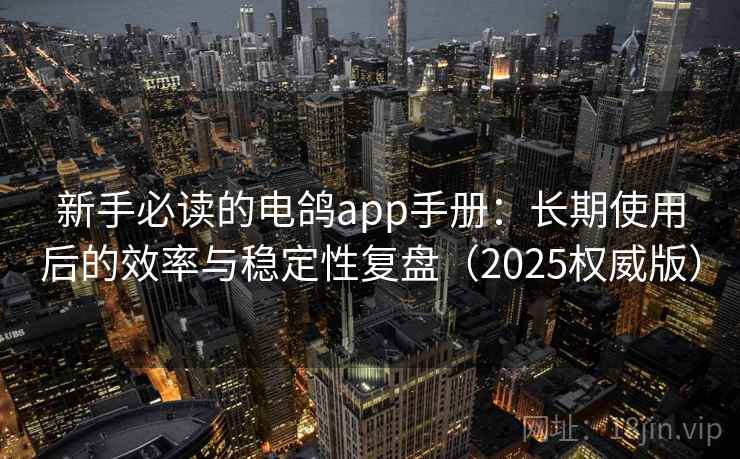 新手必读的电鸽app手册：长期使用后的效率与稳定性复盘（2025权威版）