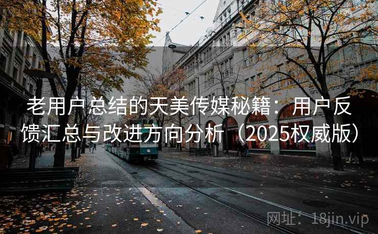 老用户总结的天美传媒秘籍：用户反馈汇总与改进方向分析（2025权威版）